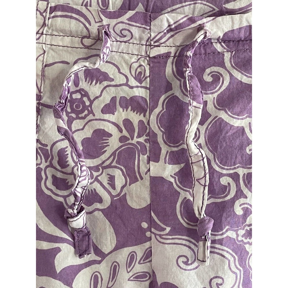By The Sea Womens Size Large Tie Beach Pants Cover-Up